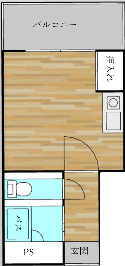 戸畑ホームの間取り図